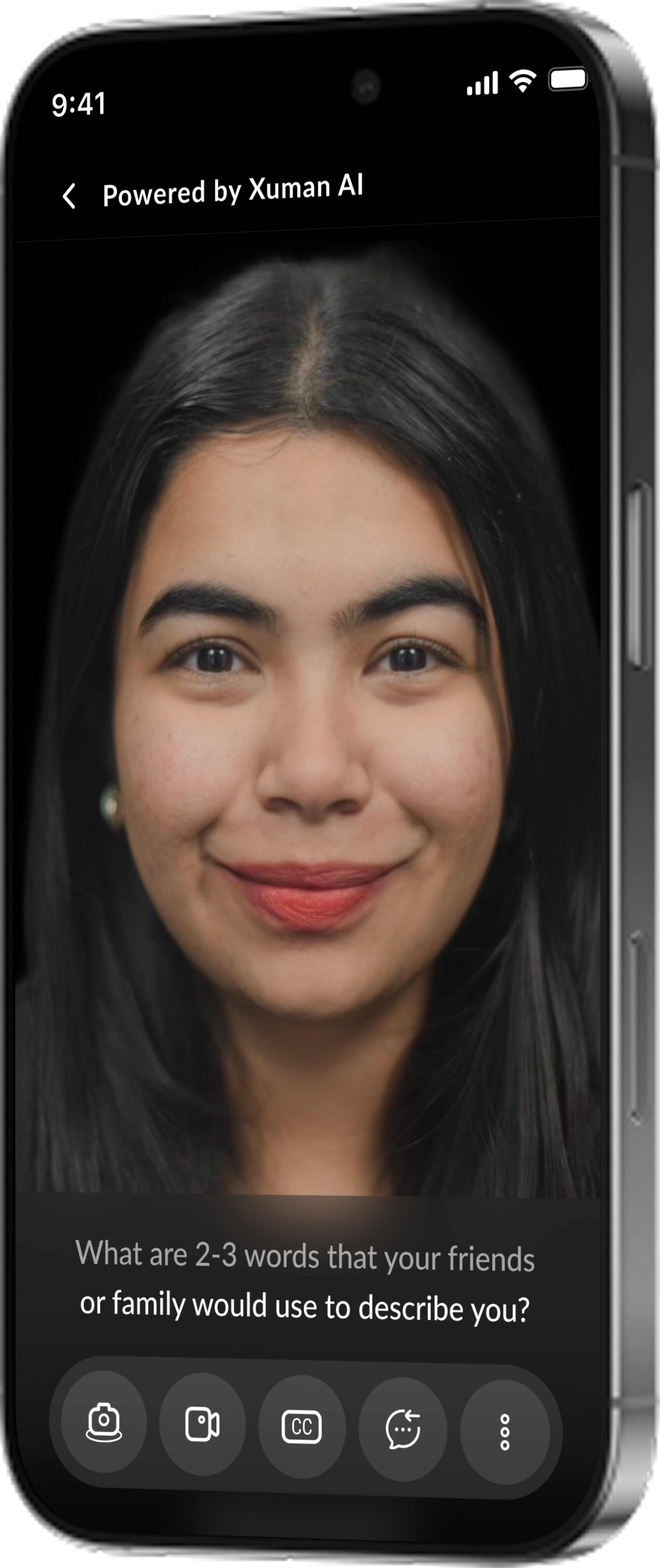 AI Concierge Phone Interface